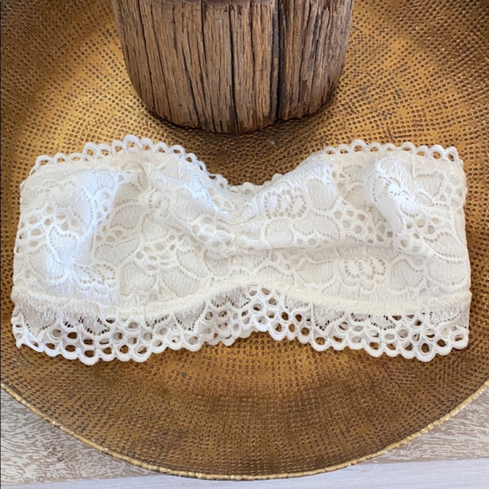 Aerie Strapless stretch bandeau bra
